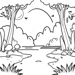 Green Coloring Pages