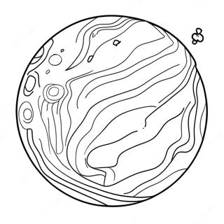 Colorful Planet In Space Coloring Page 33203-26741