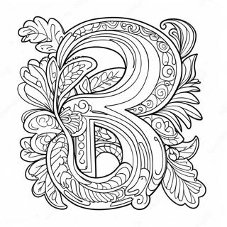 Letter R Coloring Pages