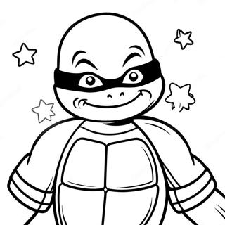 Ninja Turtle Christmas Coloring Page 33222-26755