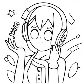 Vocaloid Coloring Page 33242-26772