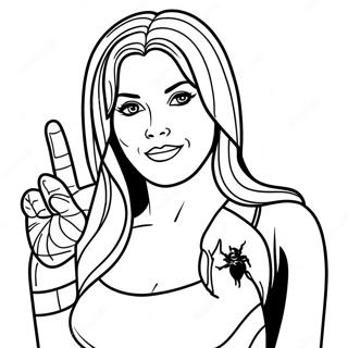 Mary Jane Coloring Page 33262-26786