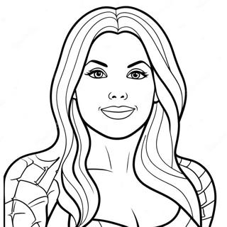 Mary Jane Coloring Page 33262-26788