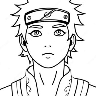 Minato Coloring Pages