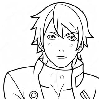 Minato Coloring Page 33282-26811