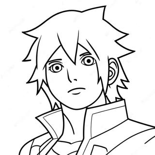 Minato Coloring Page 33282-26812