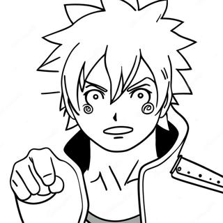 Minato With Rasengan Coloring Page 33283-26802