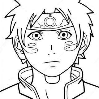 Minato With Rasengan Coloring Page 33283-26804