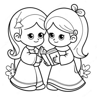 Precious Moments Religious Coloring Page 33292-26807