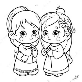 Precious Moments Religious Coloring Page 33292-26808