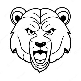 Memphis Grizzlies Logo Coloring Page 33312-26830