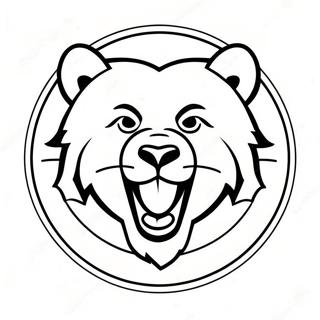 Memphis Grizzlies Logo Coloring Page 33312-26831