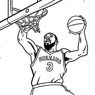 Memphis Grizzlies Coloring Pages