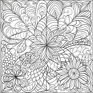 Quilt Patterns Coloring Page 3331-2754