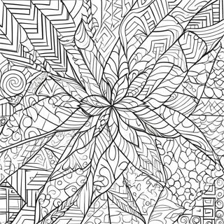 Geometric Quilt Patterns Coloring Page 3332-2757