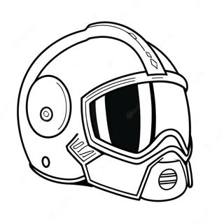 Helmet Coloring Page 33332-26842