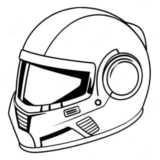 Helmet Coloring Page 33332-26843