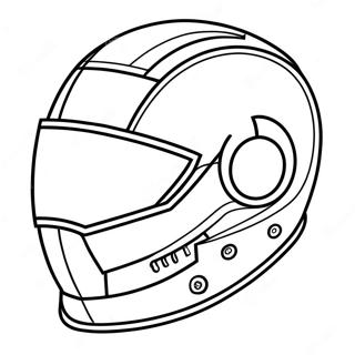 Helmet Coloring Page 33332-26844