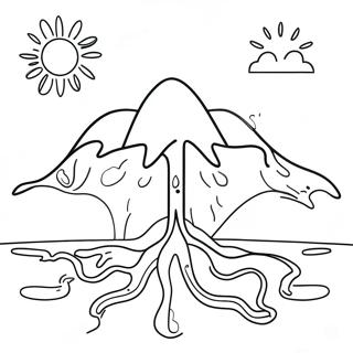 Water Cycle Diagram Coloring Page 33362-26866