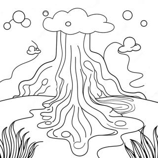 Water Cycle Diagram Coloring Page 33362-26868