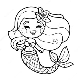 Lol Mermaid Coloring Page 33392-26890