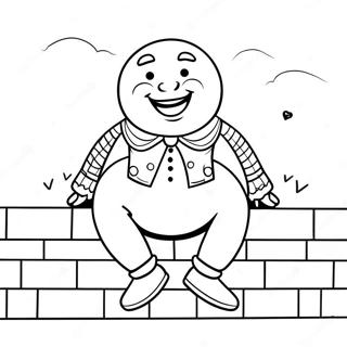 Humpty Dumpty Coloring Pages