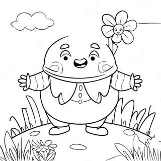 Humpty Dumpty Coloring Pages