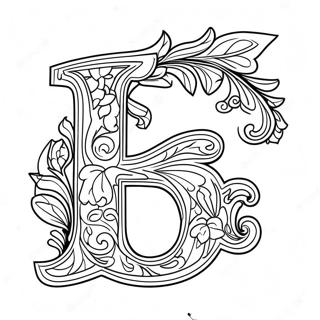 Joyful Letter J Coloring Page 3342-2768