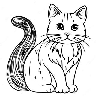 Calico Cat Coloring Page 33462-26946