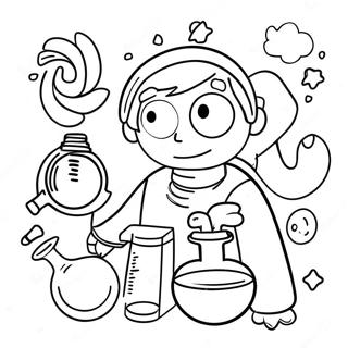 6th Grade Science Experiment Coloring Page 33473-26951