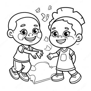 African American Coloring Pages