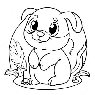 Adorable Animals Coloring Page 33503-26979