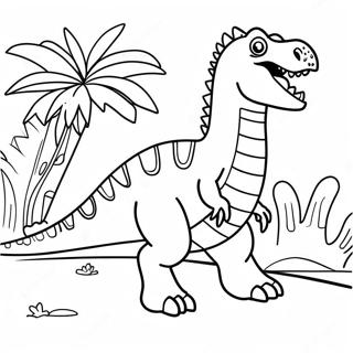 Spinosaurus Coloring Pages