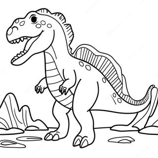 Spinosaurus Coloring Page 3351-2772