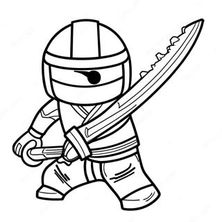 Cole Ninjago Coloring Pages