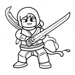 Cole Ninjago Coloring Page 33522-26987