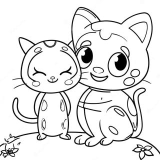 Ladybug And Cat Noir Coloring Pages