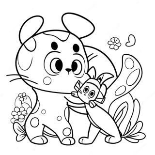 Ladybug And Cat Noir Coloring Page 33532-26998