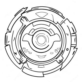 Spryzen Beyblade Coloring Page 33542-27007