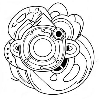 Dynamic Spryzen Beyblade Coloring Page 33543-27011