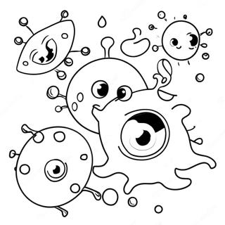 Germs Coloring Pages