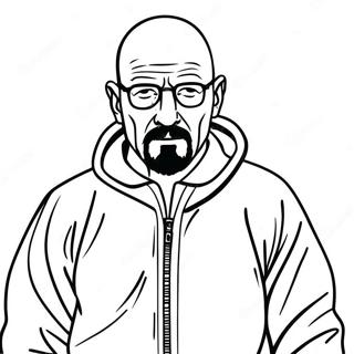 Walter White In Hazmat Suit Coloring Page 33573-27033