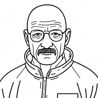 Walter White In Hazmat Suit Coloring Page 33573-27034