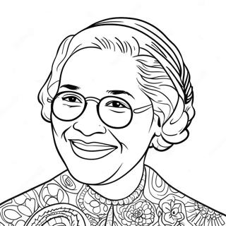 Rosa Parks Coloring Pages