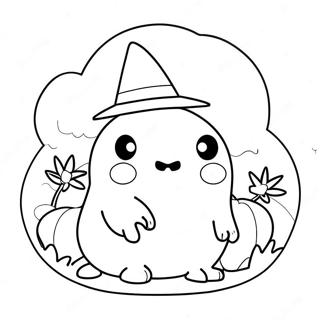 Halloween Squishmallow Coloring Page 33592-27047