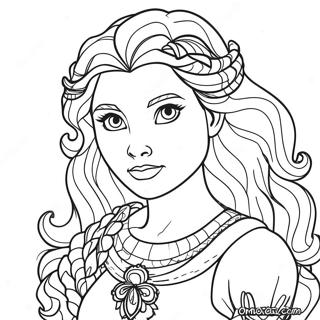 Merida Coloring Pages