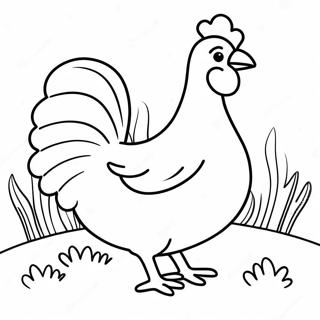 Little Red Hen Coloring Page 33662-27108