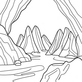 Geology Coloring Pages