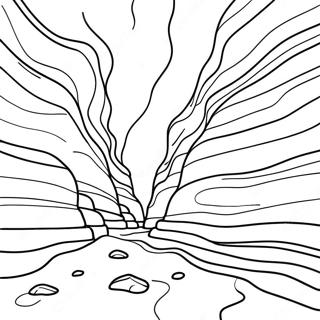 Colorful Rock Layers Coloring Page 33683-27123