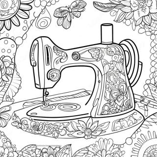 Sewing Coloring Page 33692-27126